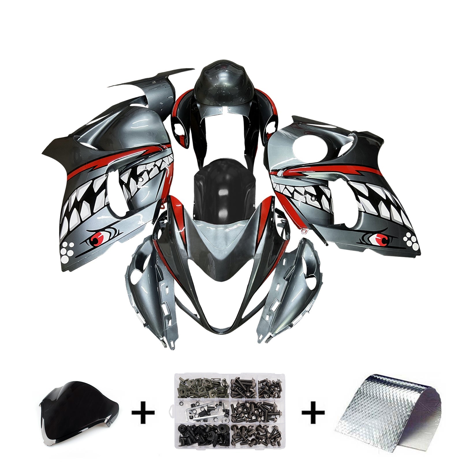 Injection Fairing Kit Bodywork Plastic ABS For Suzuki Hayabusa GSX1300R 2008-2020