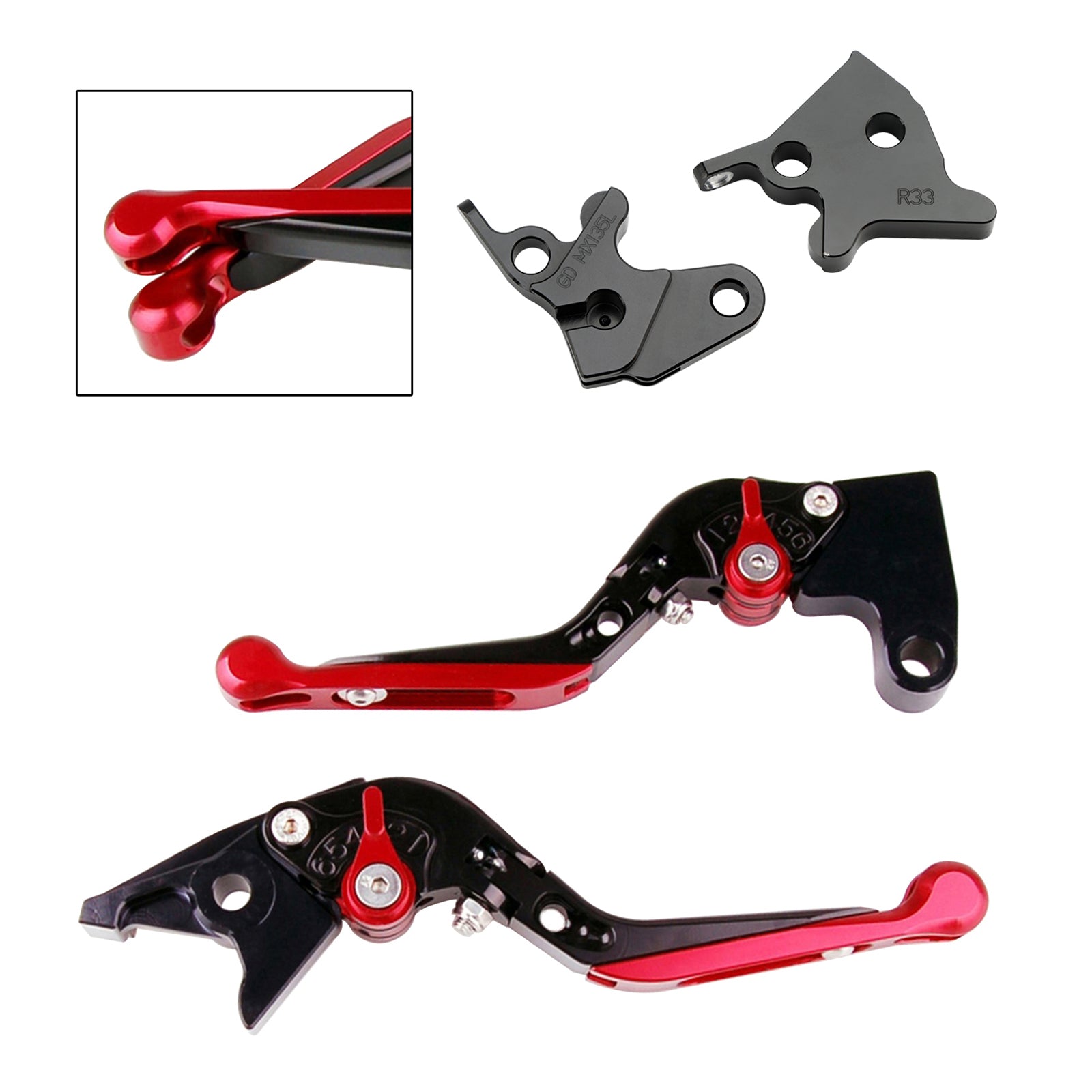2005-2014 YAMAHA YBR125 Adjustable Clutch Brake Lever