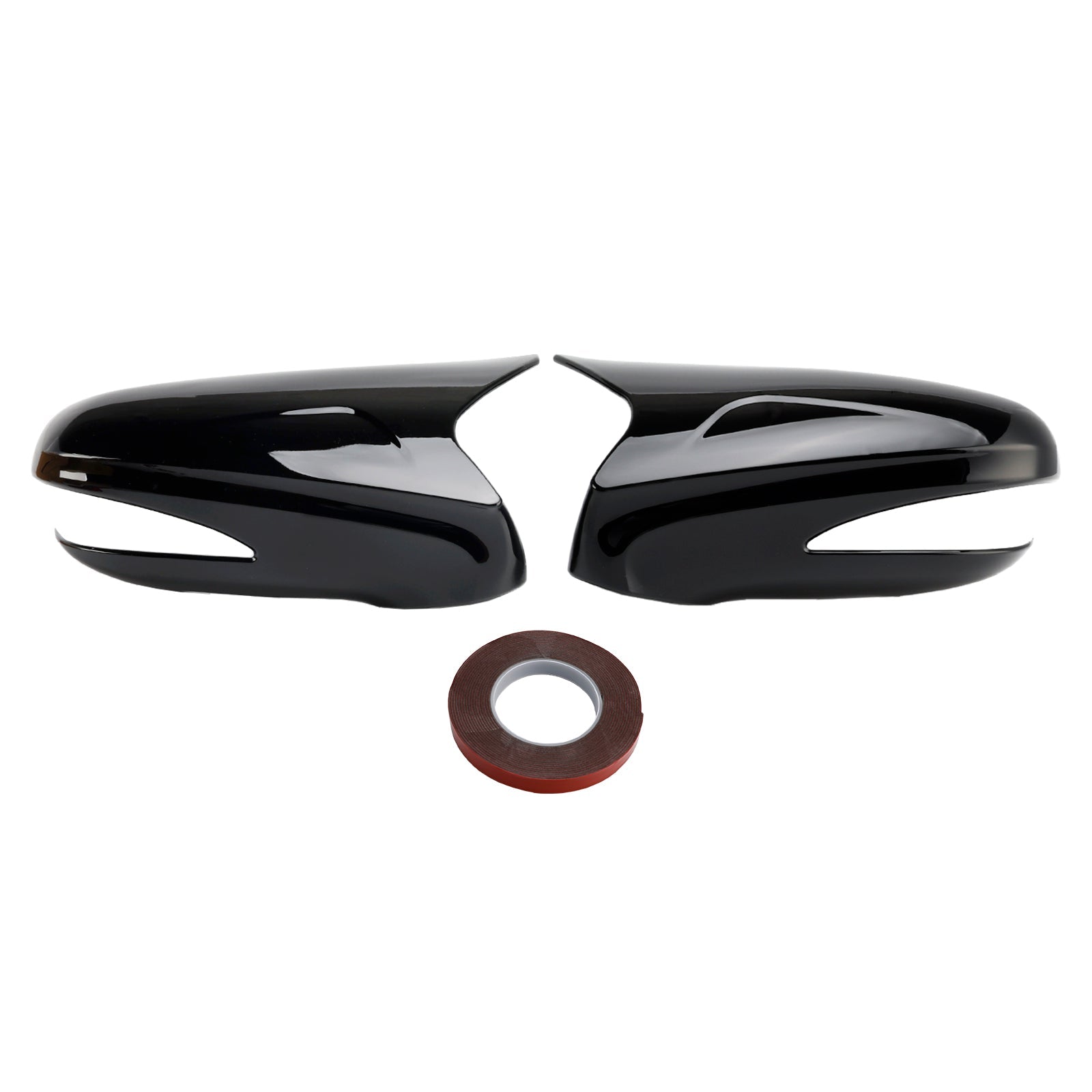 2009-2012 Lexus ES350 Side Mirror Covers Rearview Housing Black 8794A53411A0