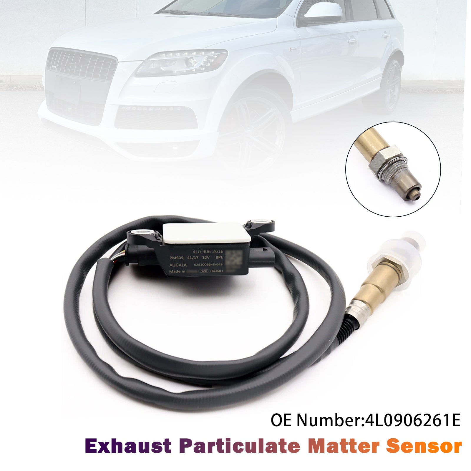 2013-2015 Audi Q7 3.0L Exhaust Particulate Matter Sensor 4L0906261E