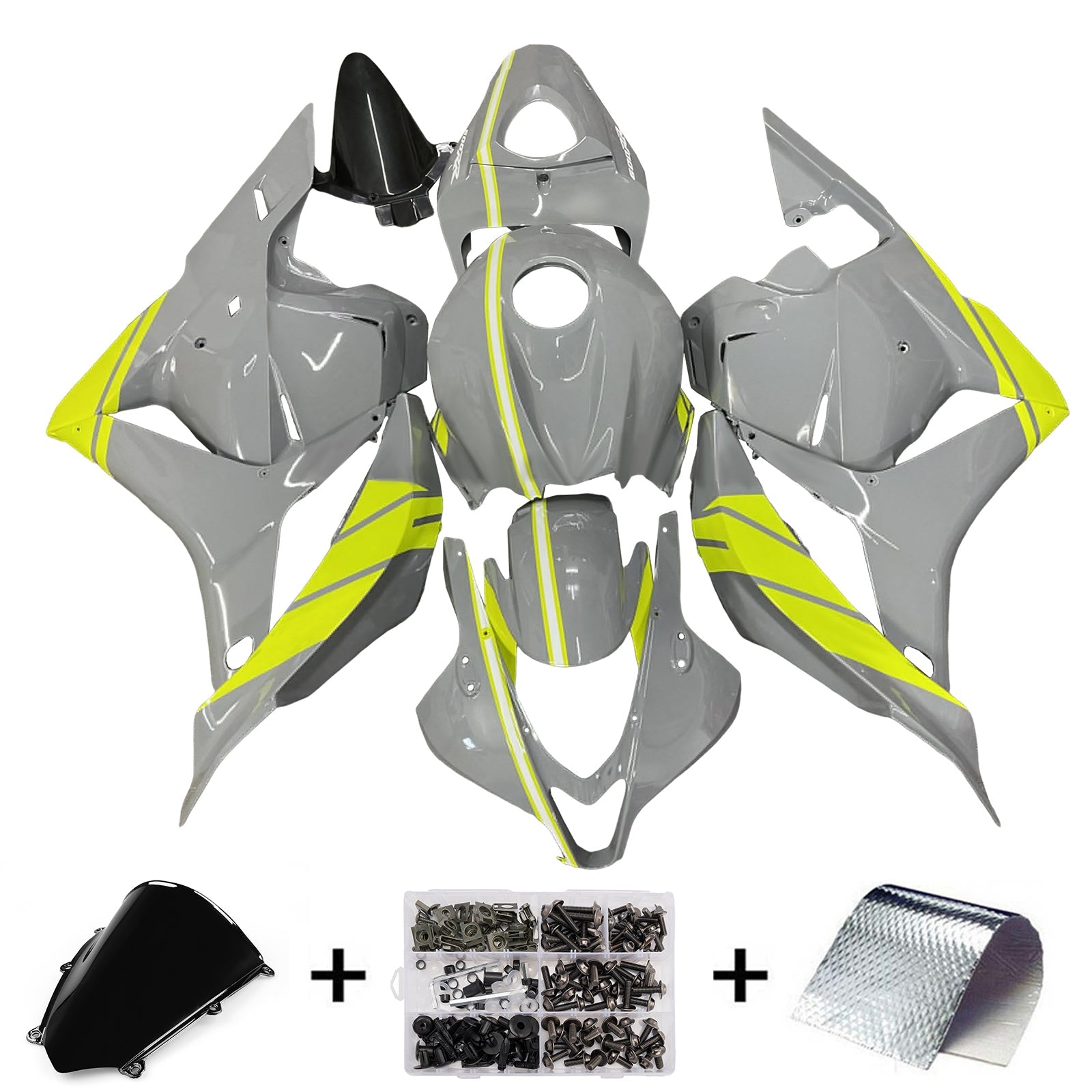 Injection Fairing Kit Bodywork Plastic ABS For Honda CBR600RR 2009-2012 F5