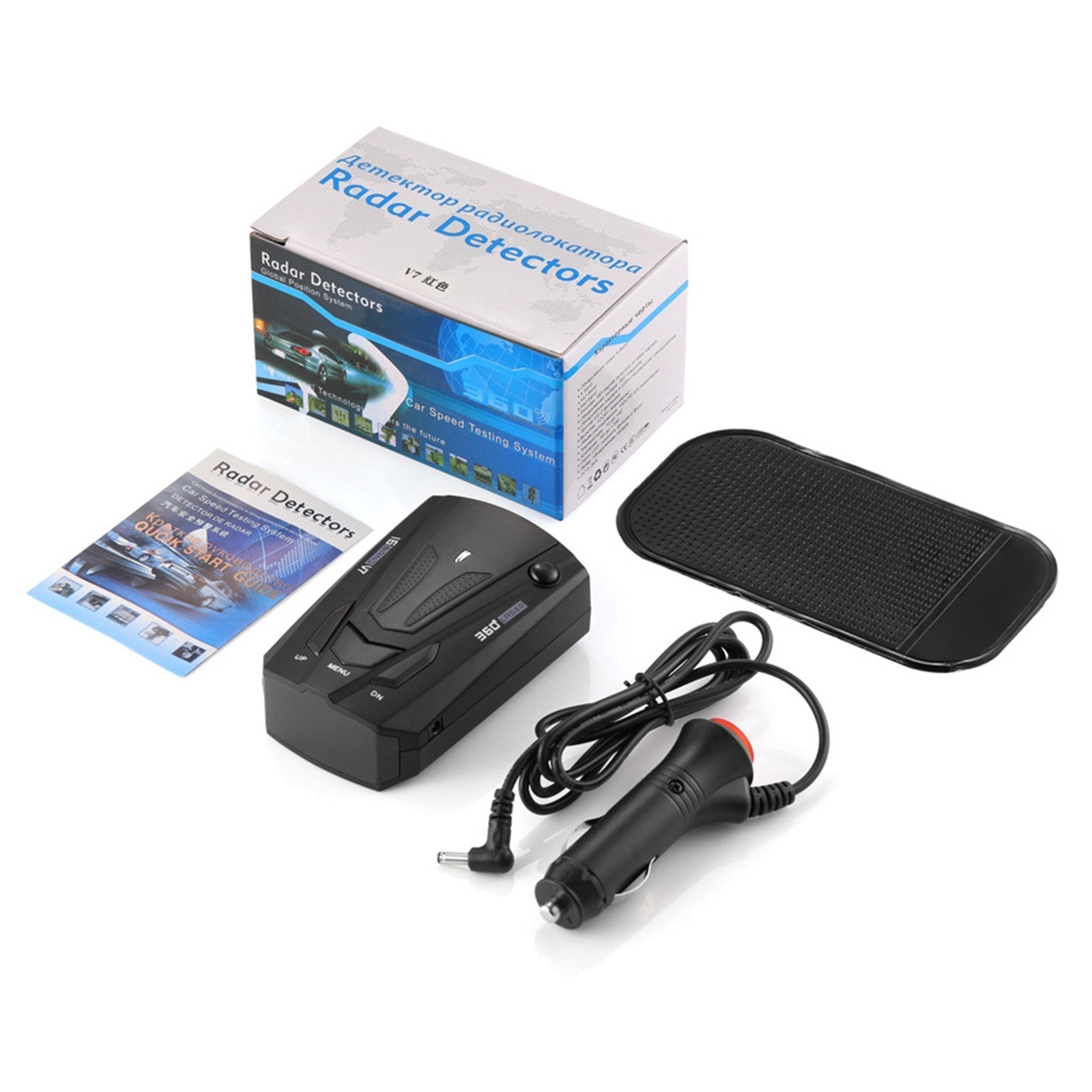 V7 Electronic Dog Mobile Radar Speedometer Switch