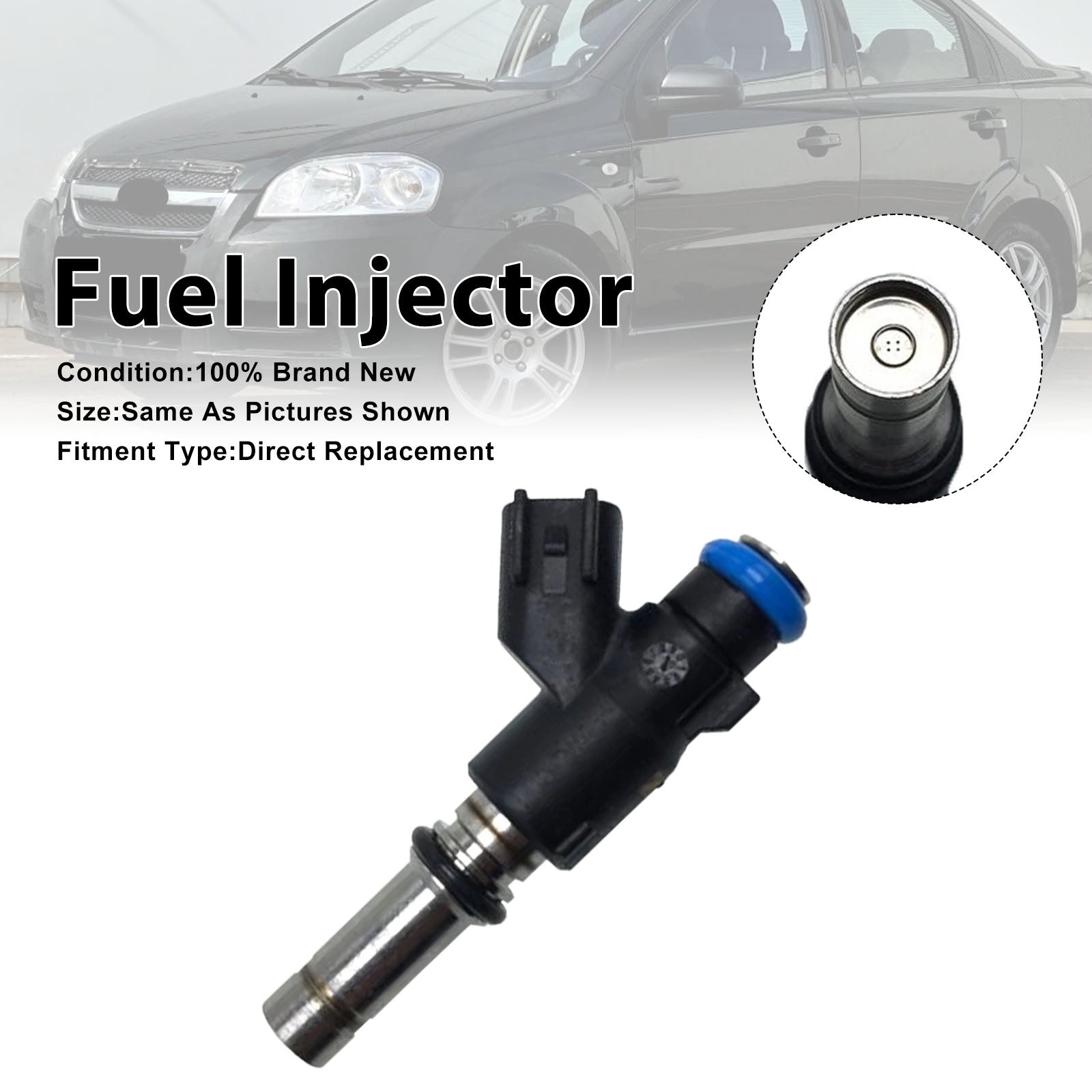 1Pcs Fuel Injector For Chevrolet Aveo 09-11 For Pontiac G3 09-10 25380933