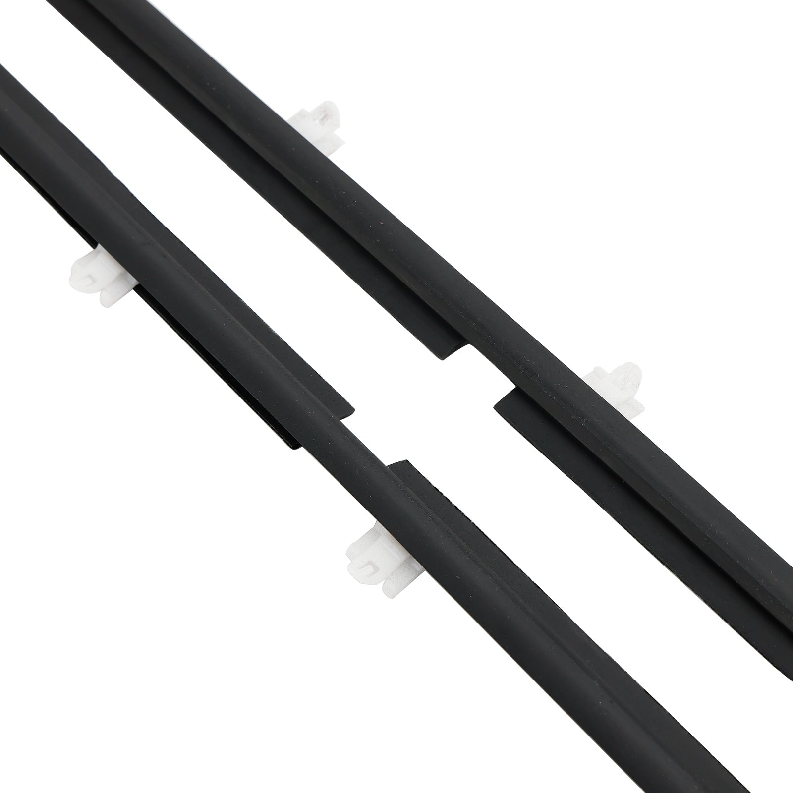1990-1998 Toyota Land Cruiser FJ80 HDJ81 4pcs Outer Weatherstrip Door Belt Seal
