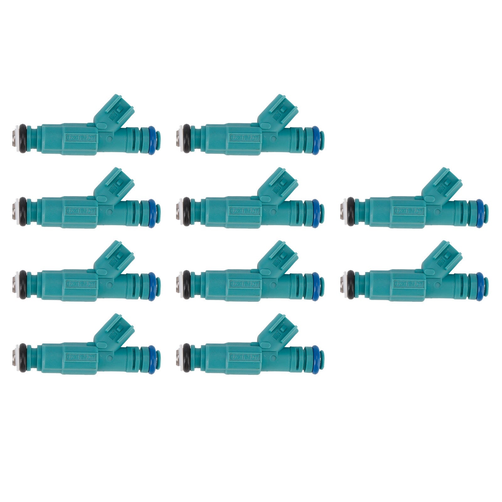 10Pcs Fuel Injector For Ford E-350 E-450 Super Duty 2004-2009 0280156217
