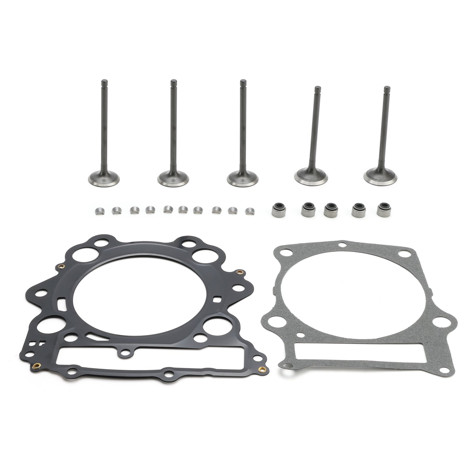 2002-2008 Yamaha YFM660F Grizzly 4x4 Cylinder Head Valves Seals Gaskets Kit 3YF-12121-00 5KM-12111-00