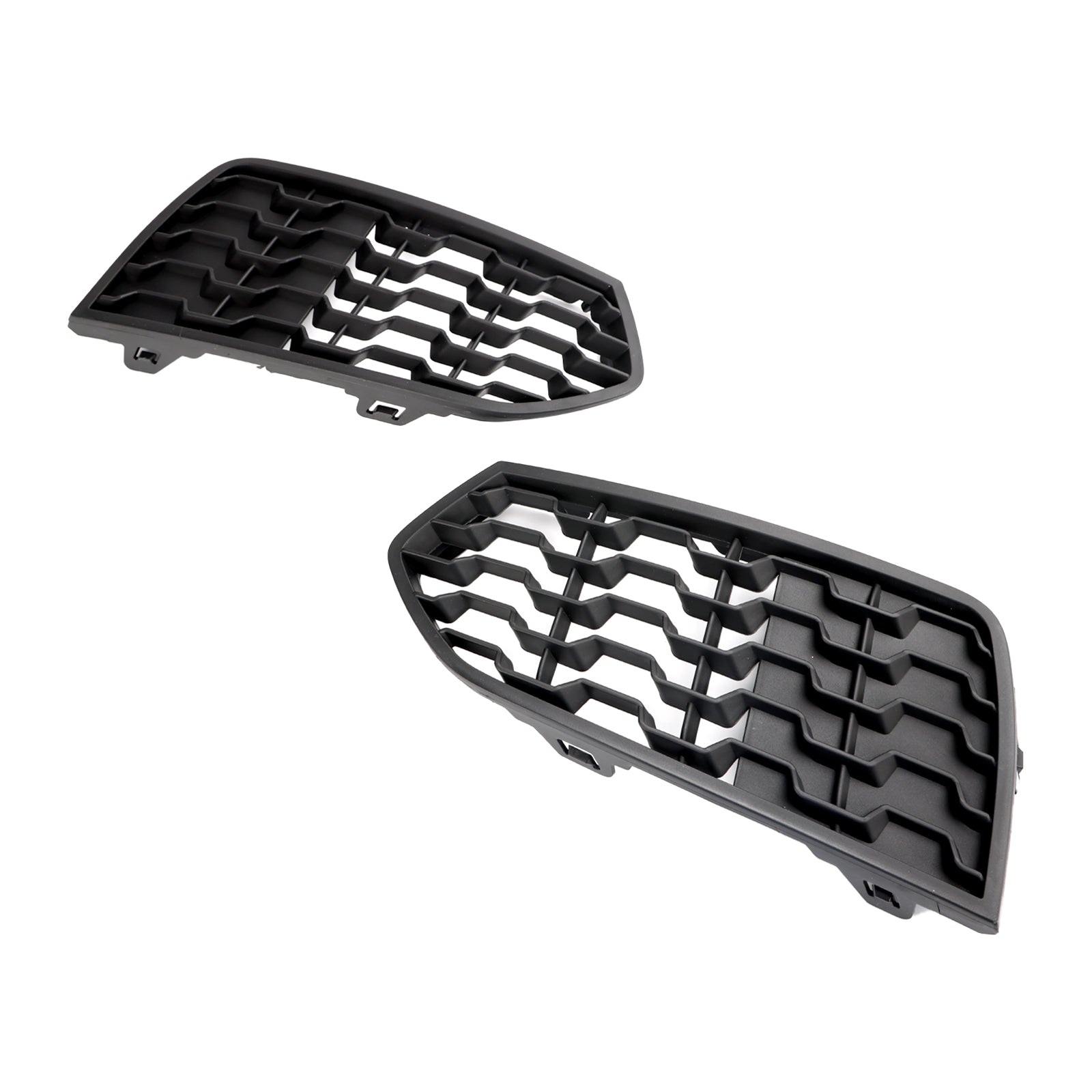 2014-2017 BMW 2-Series F23 Front Bumper M Fog Light Grilles Grill 2PCS
