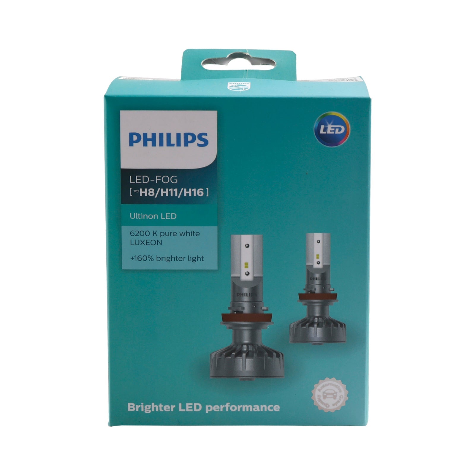 Car Light LED-FOG Ultinon LED H8/H11/H16 11366UL 12V 10W +160% For PHILIPS