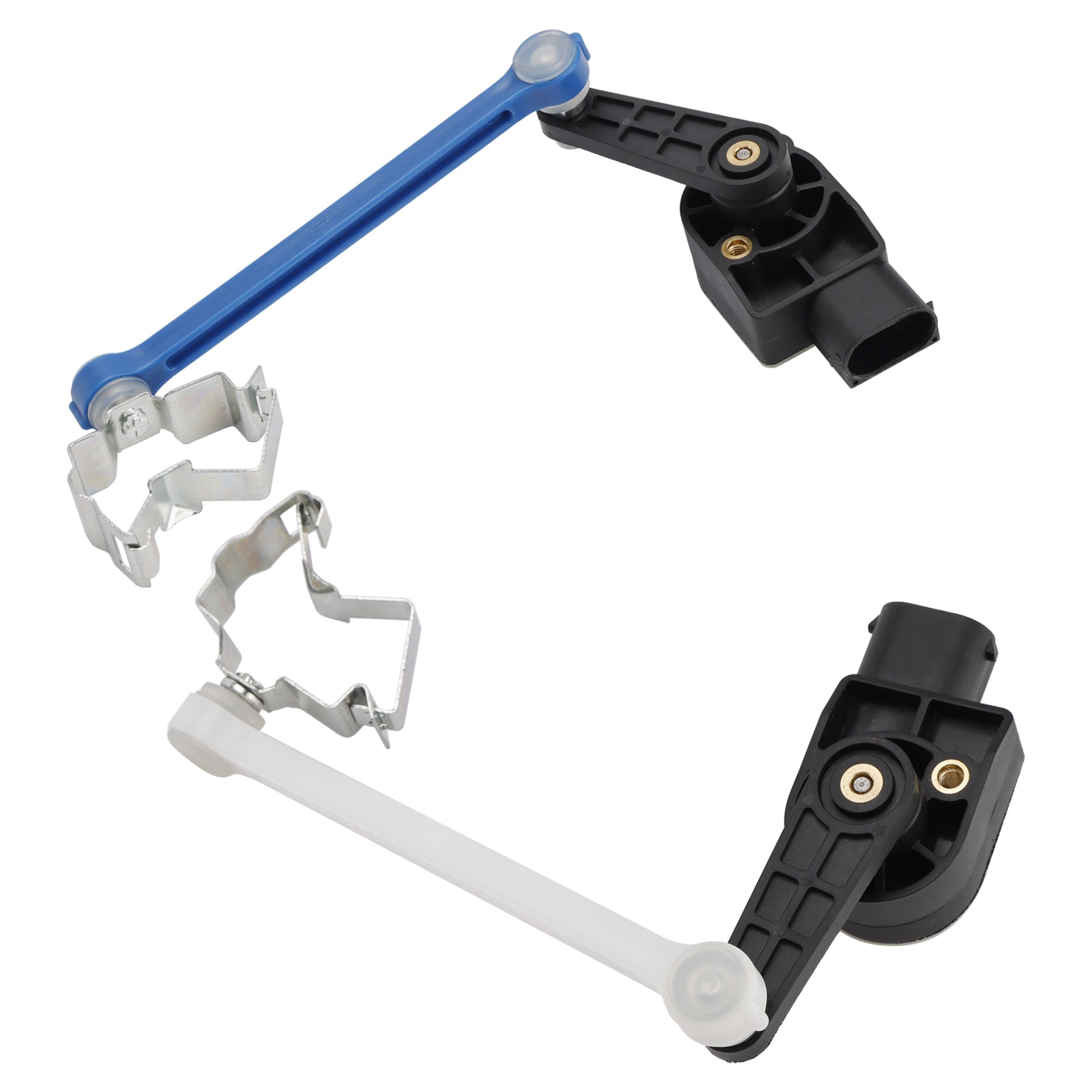 Pair Front Height Level Sensor For Audi A6 C5 Allroad Quattro 2000-2005