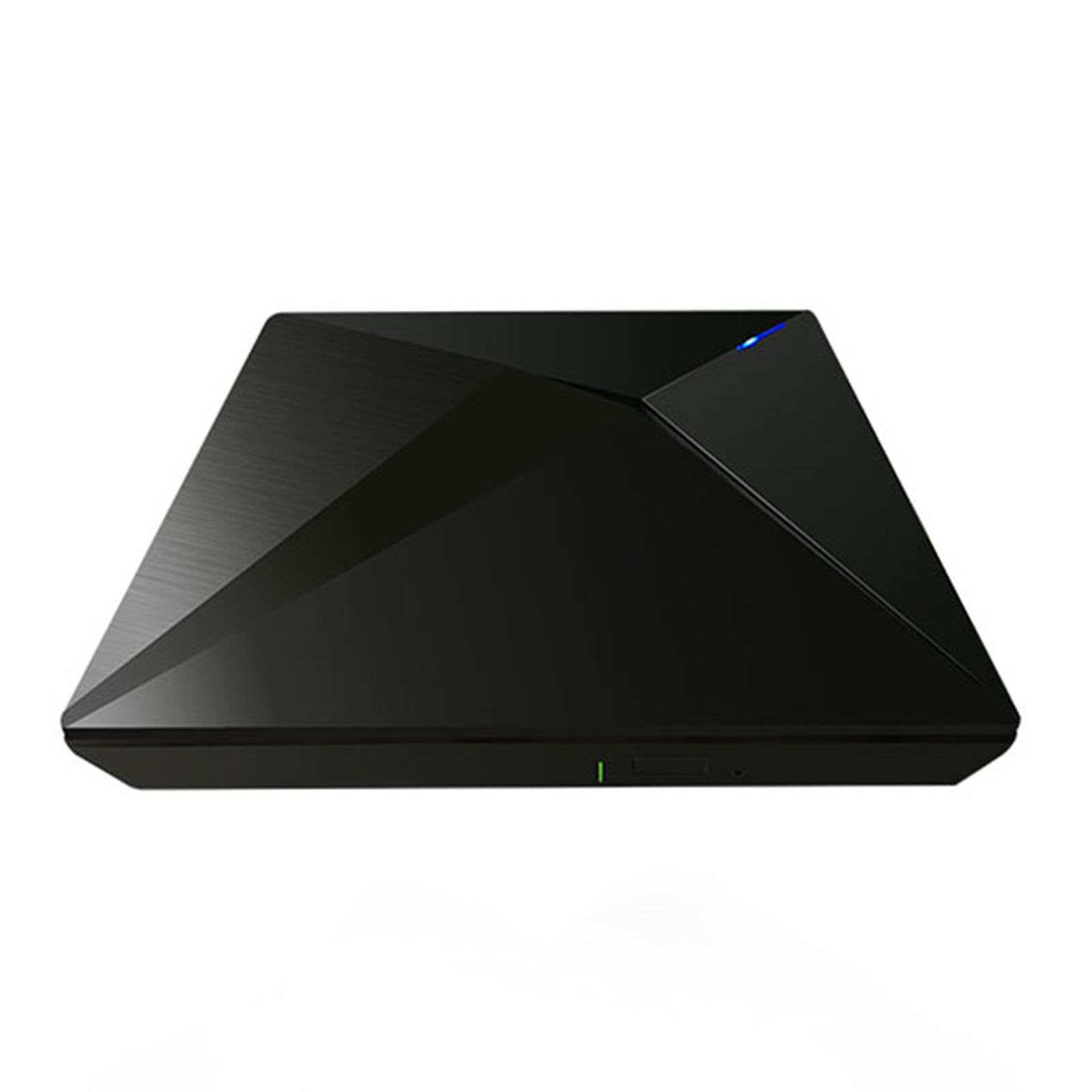 Ultra-Thin Dvd Rw Cd External Optical Drive Portable Type-C Usb Laptop Pc Blk