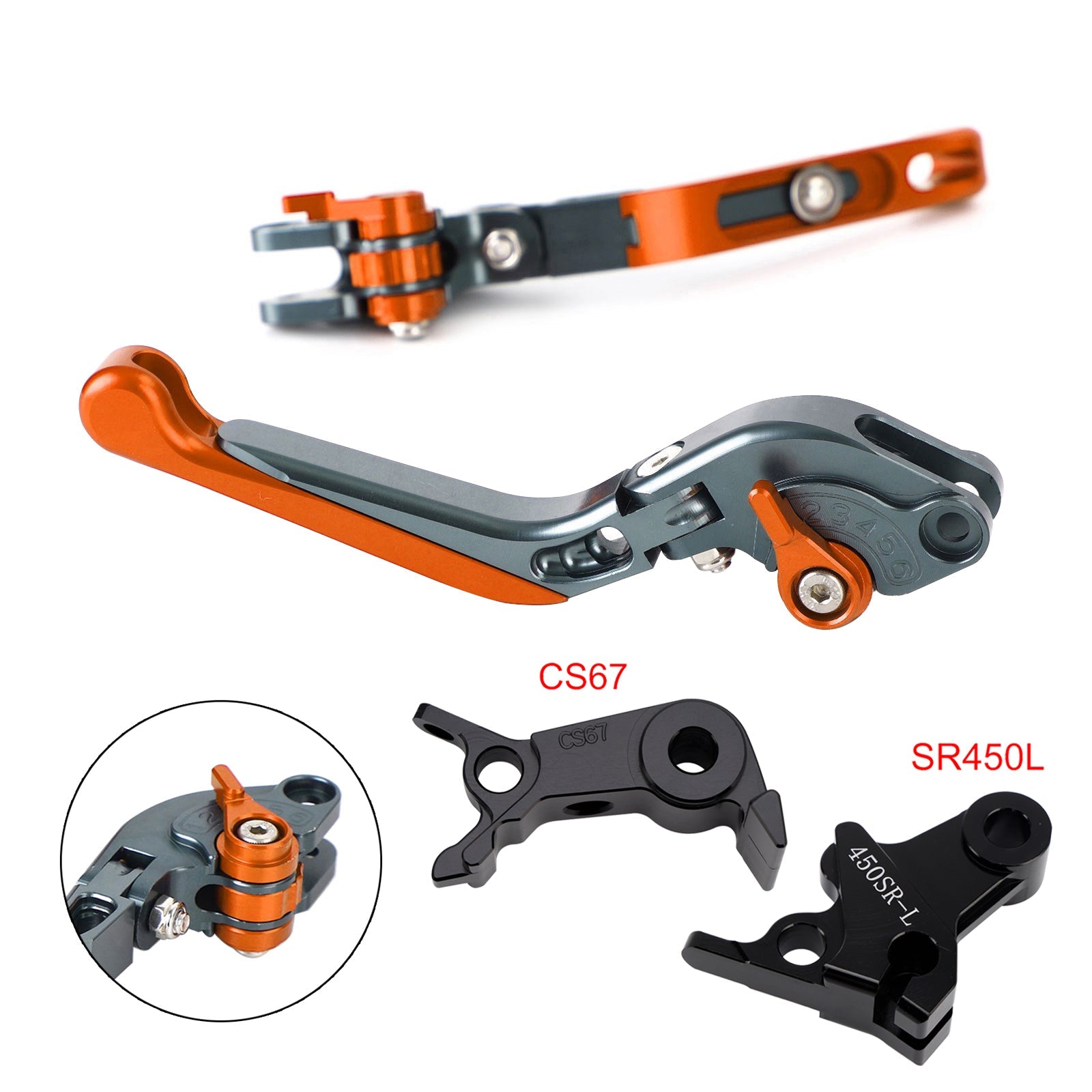 Adjustable Clutch Brake Lever fit for VOGE DS900X 900DSX 2024-2026