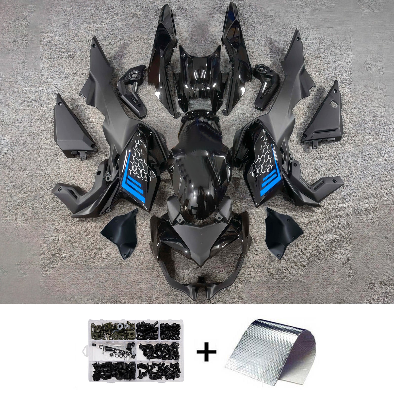 Injection Fairing Kit Bodywork Plastic ABS fit For Kawasaki Z650 2020-2025