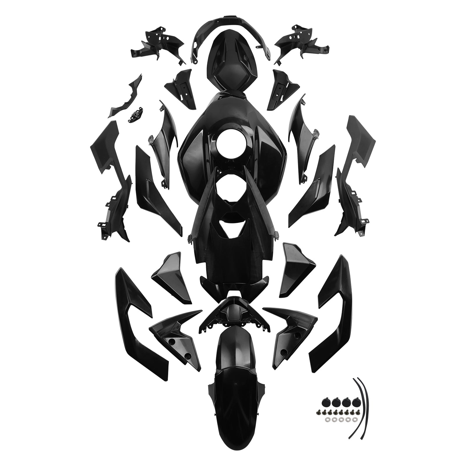 2023-2025 Street Triple 765 R/RS Bodywork Fairing Injection Unpainted