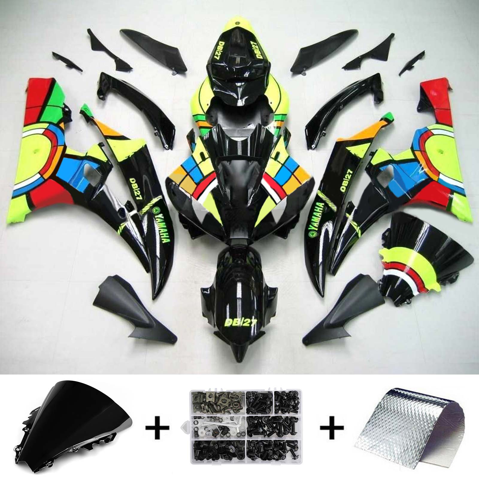 2006-2007 Yamaha YZF 600 R6 Fairing Kit Generic