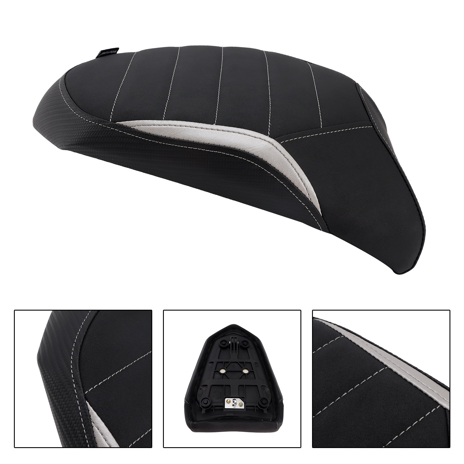 2022-2025 For Kawasaki Ninja H2 Sx Green2 Rear Seat Passenger Cushion Flat Pu Fit Green2