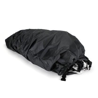 Universal Waterproof Duty Boat Cover 14-16Ft Black For Fishing Boat Shelter