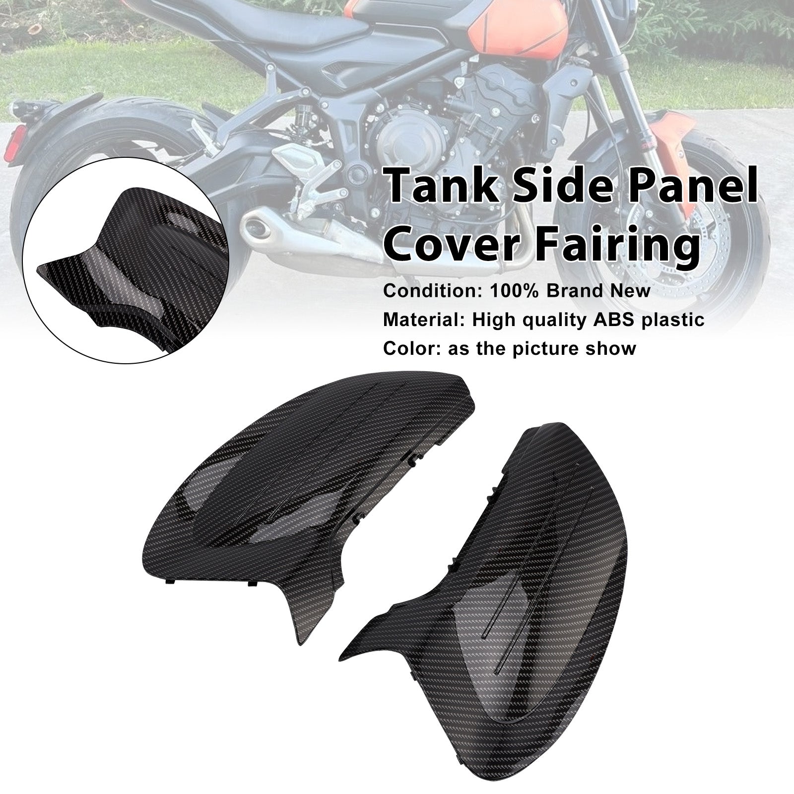 2022-2025 For Trident 660 Tank Side Cover Panel Fairing