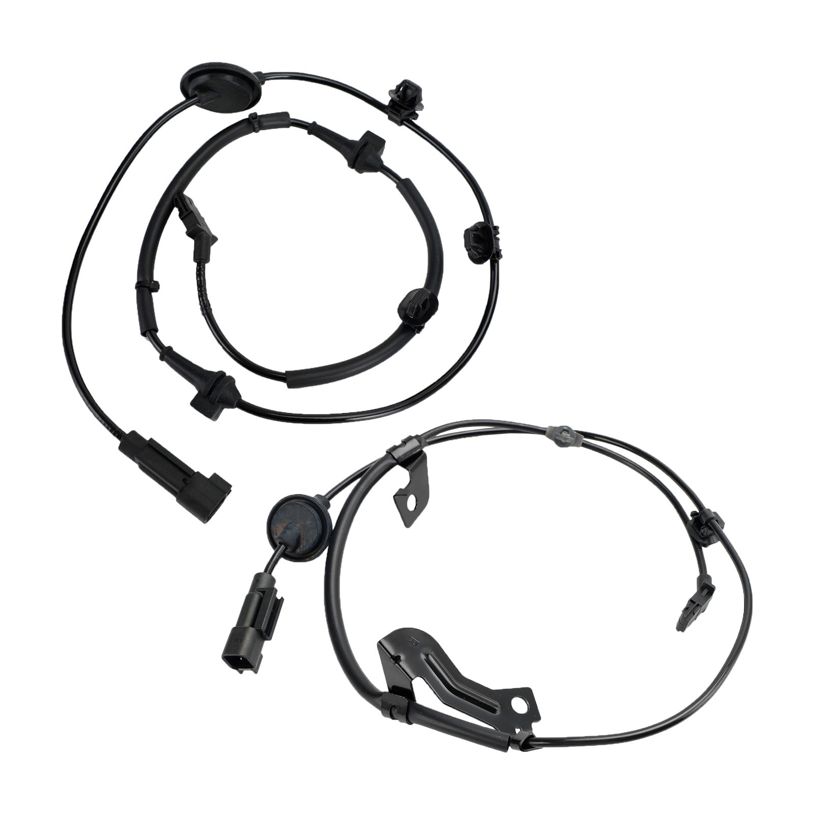 2Pcs Rear Left & Right ABS Speed Sensor For Mitsubishi Outlander III 2010-On 4670A574 4670A573 Generic