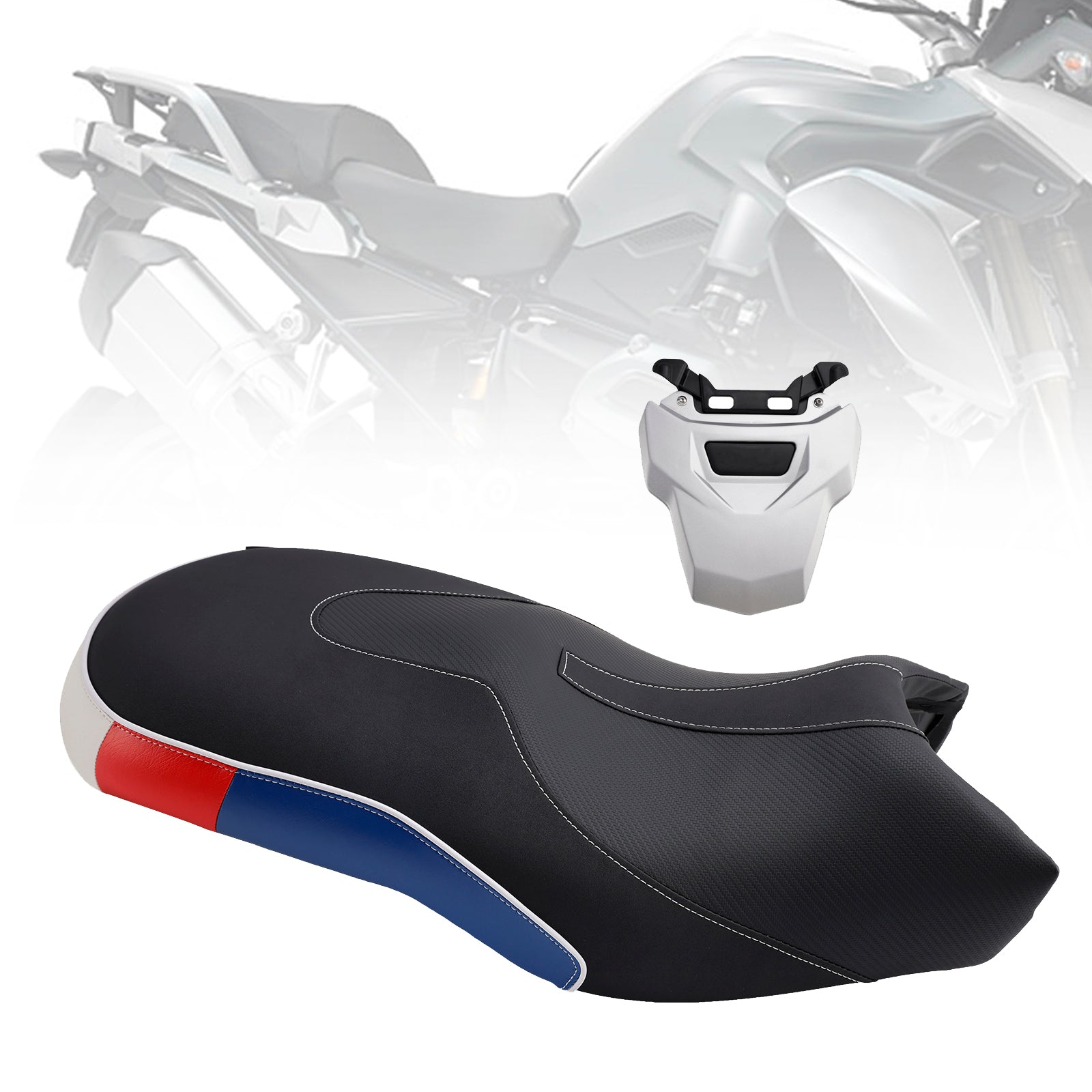 2018-2023 BMW R1250GS/ADV Replace Front Rear Driver Passenger Seat Blue F