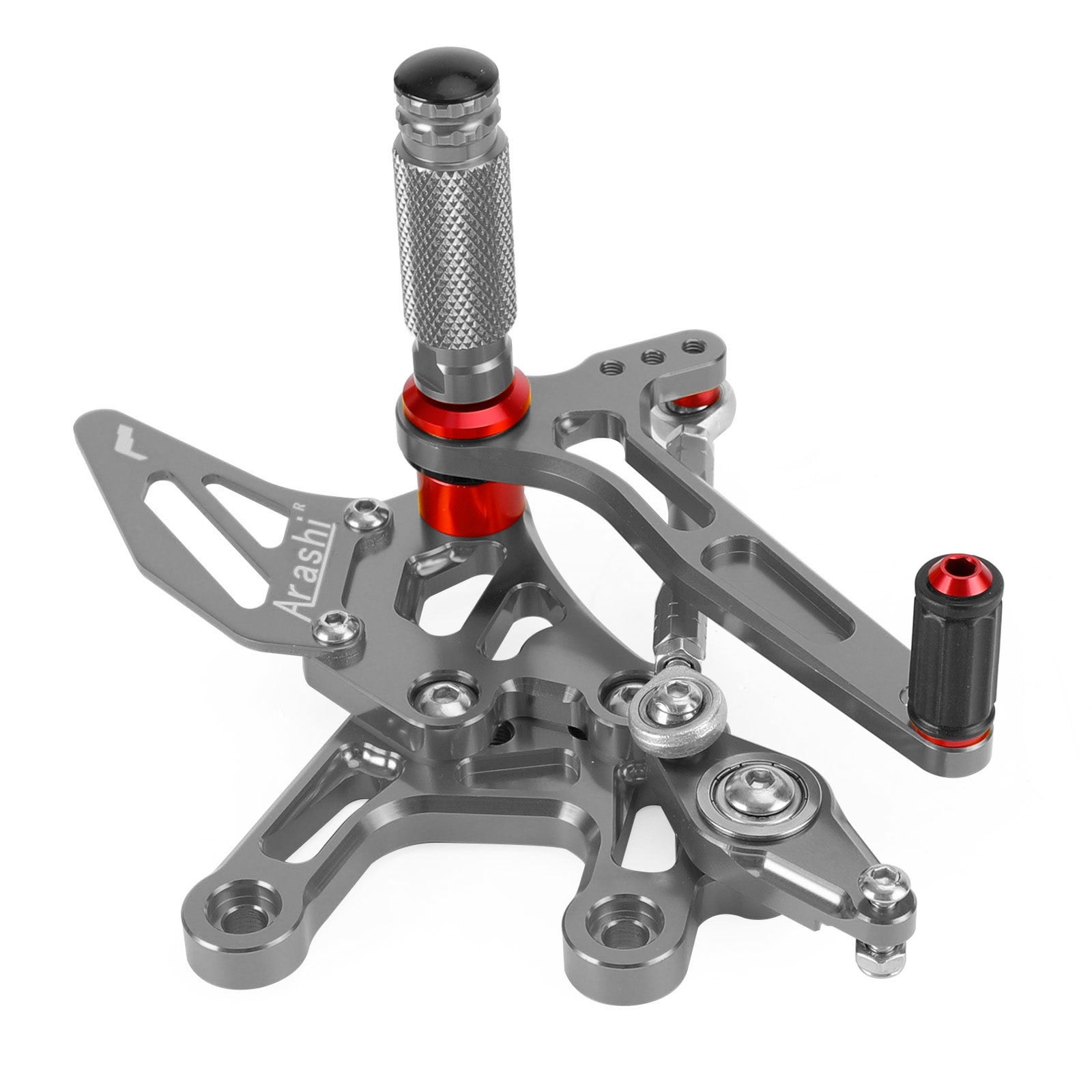2021-2023 Kawasaki ZX-10R ZX10 ZX1000 CNC Aluminum Rearsets Footpegs Gray