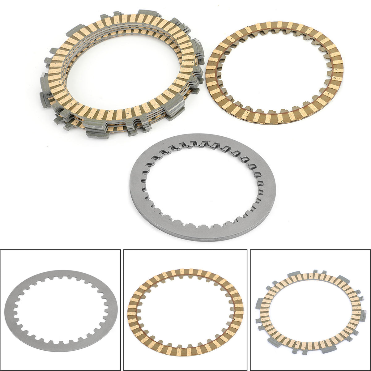 Clutch Kit Iron & Friction Plates for Yamaha XP500 T-MAX Tmax 500 2012-2017