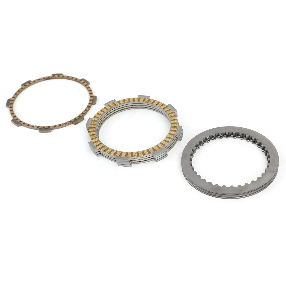 Clutch Kit Iron & Friction Plates for Kawasaki KLX 125 140 150 D-Tracker 08-18