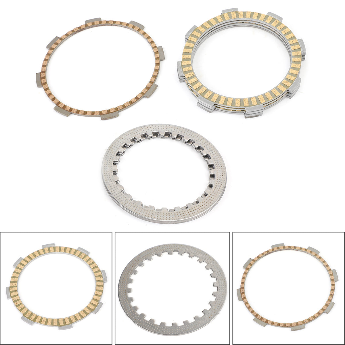 Clutch Kit Iron & Friction Plates for Honda CRF230 L/M 08-10 FTR223 SL230 XL230