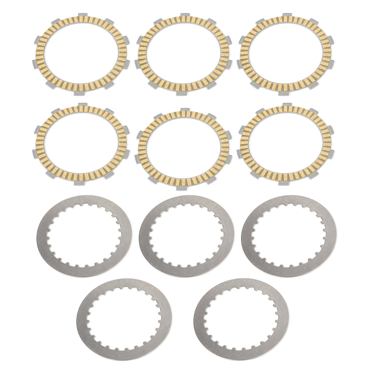 Clutch Kit Iron & Friction Plates for Honda TRX420FE FourTrax Rancher 2007-2017