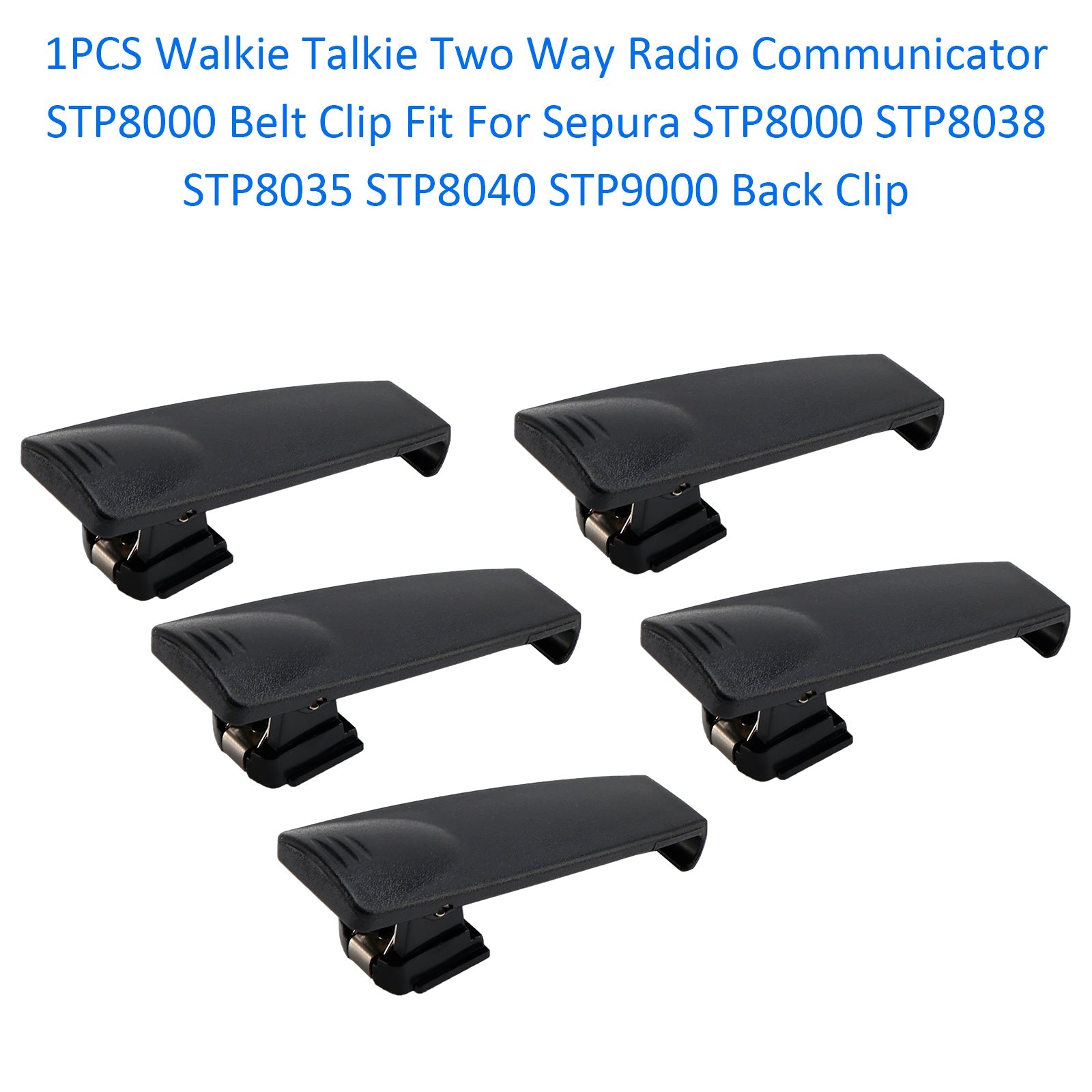 5PCS Walkie Talkie SL1M Belt Clip For Sepura STP8000 STP8038 STP8035 Back Clip