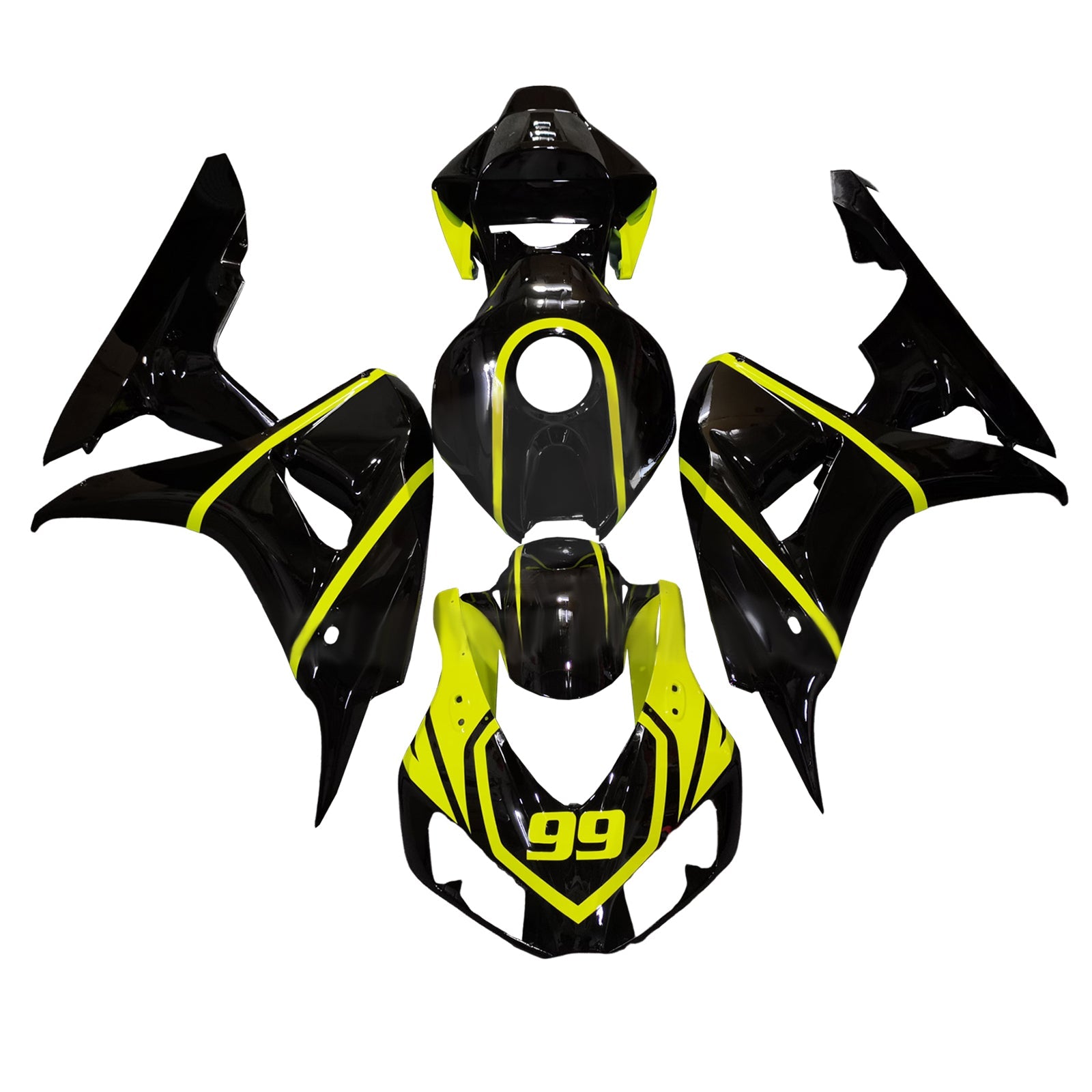Injection Fairing Kit Bodywork Plastic ABS For Honda CBR1000RR 2006-2007