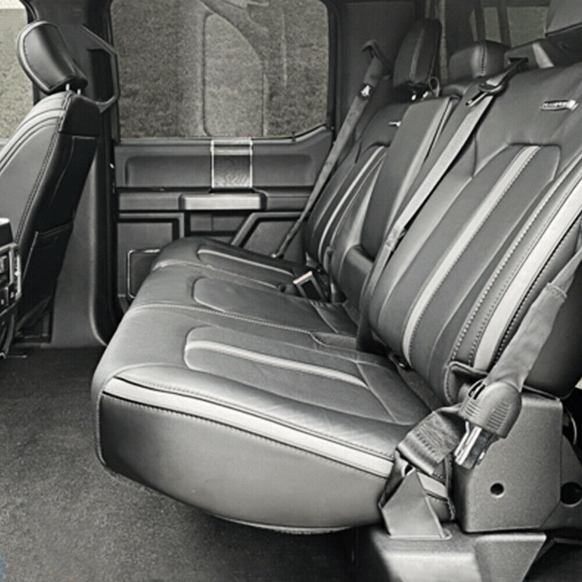 2015-2023 Ford F-150 Black Adjustment Rear Seat Recline Kit sets Generic