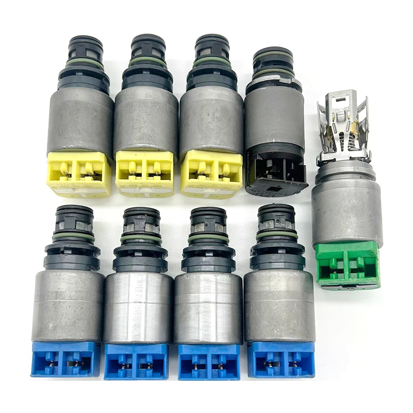 9pcs 8HP50 8-Speed Automatic Transmission Solenoid For BMW Dodge Jeep Alfa Romeo