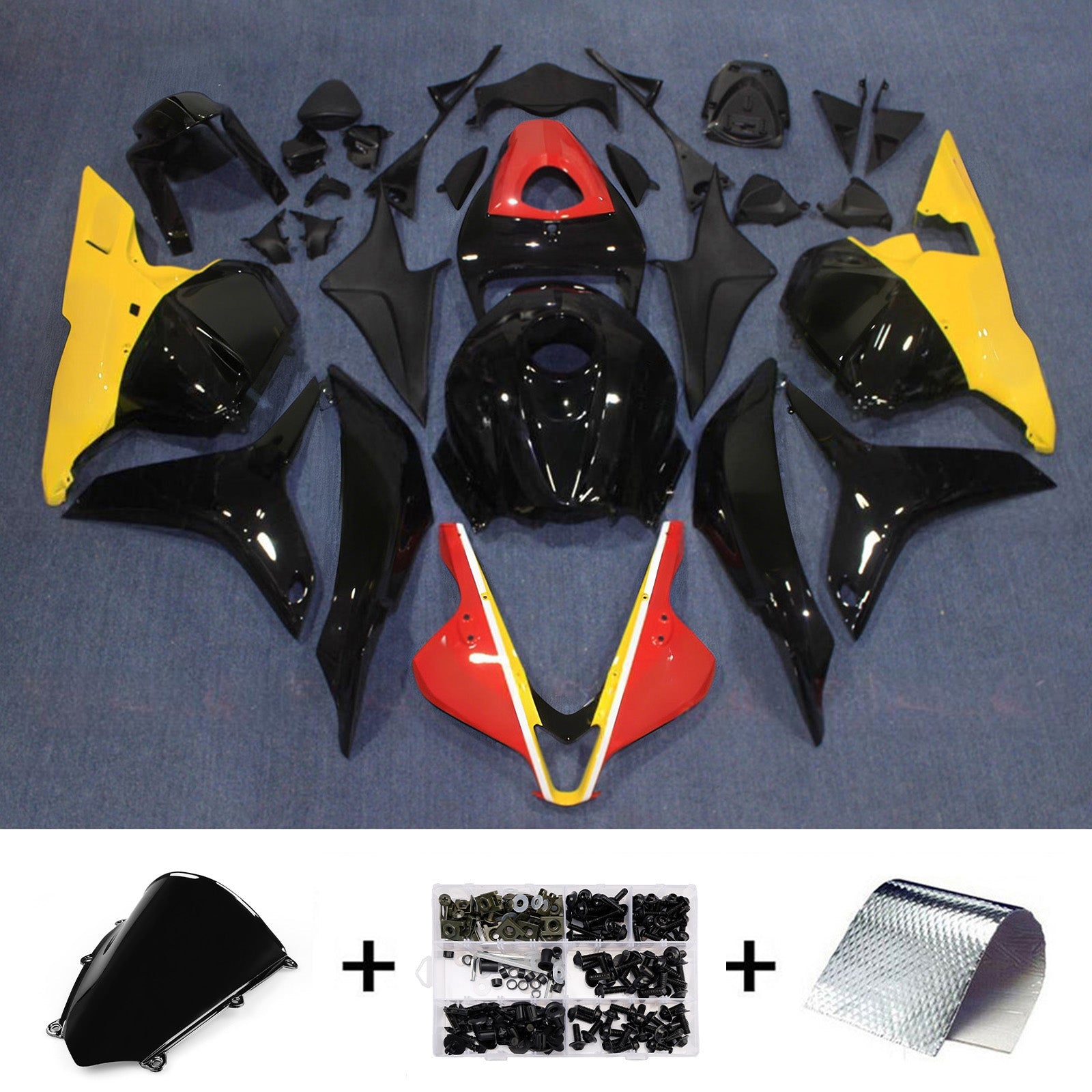 Injection Fairing Kit Bodywork Plastic ABS For Honda CBR600RR 2009-2012 F5