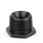 New 1/2-28 To 3/4 NPT Oil Filter Threaded Adapter Stronger Than Aluminum Black