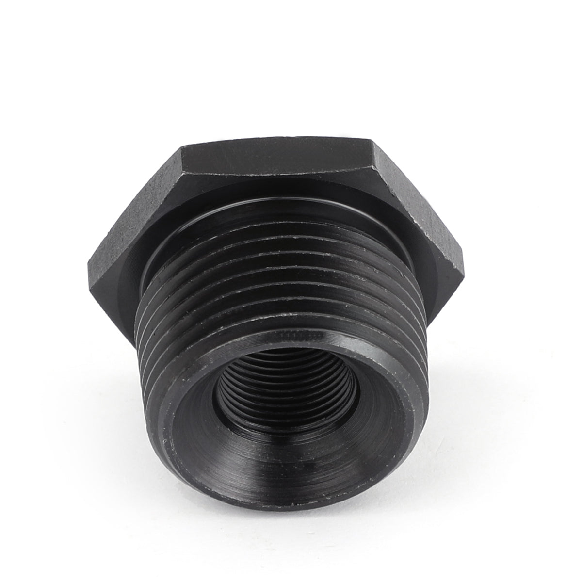 New 1/2-28 To 3/4 NPT Oil Filter Threaded Adapter Stronger Than Aluminum Black