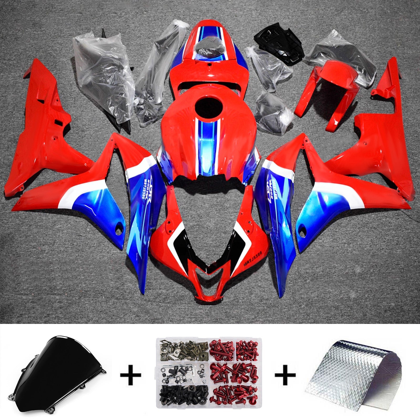 Injection Fairing Kit Bodywork Plastic ABS For Honda CBR600RR 2007-2008 F5