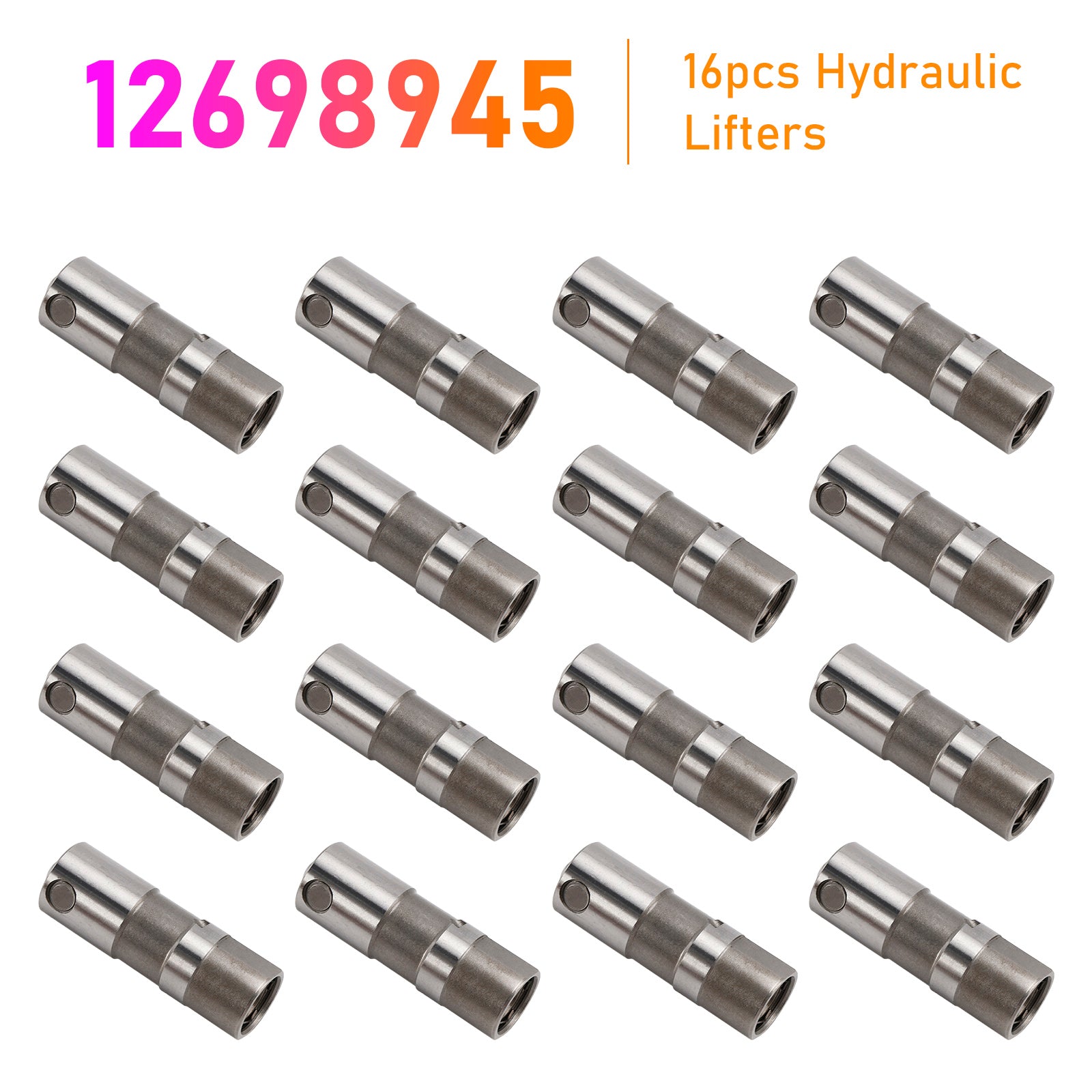 2000-2024 for GM LS2 LS7 5.3L 6.0L 6.2L 16pcs Hydraulic Lifters 12698945
