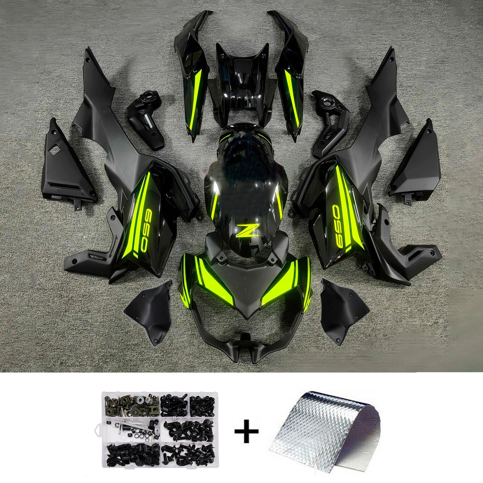 Injection Fairing Kit Bodywork Plastic ABS fit For Kawasaki Z650 2020-2025