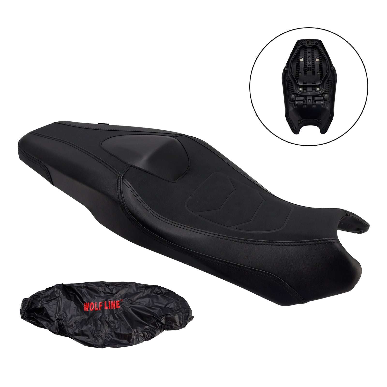 2025 For Honda X-Adv 750 Forza Yellow Front Raider Seat Driver Cushion Pu Fit Yellow