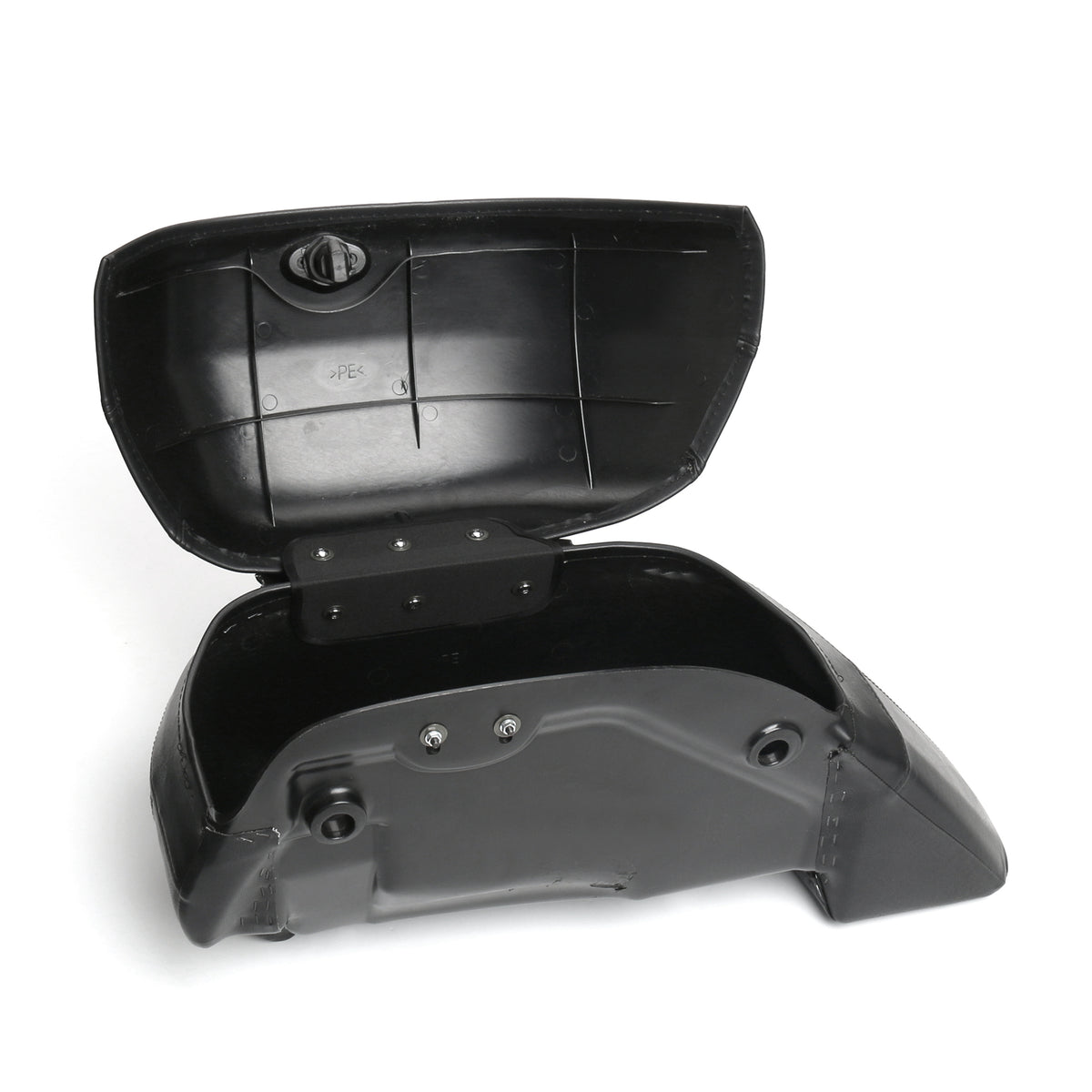 VICTORY JUDGE Universal Classic Motorcycle Hard Bags Saddlebags & Heavy Duty Mounting Kit Generic