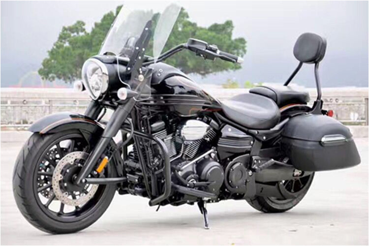 VICTORY JUDGE Universal Classic Motorcycle Hard Bags Saddlebags & Heavy Duty Mounting Kit Generic
