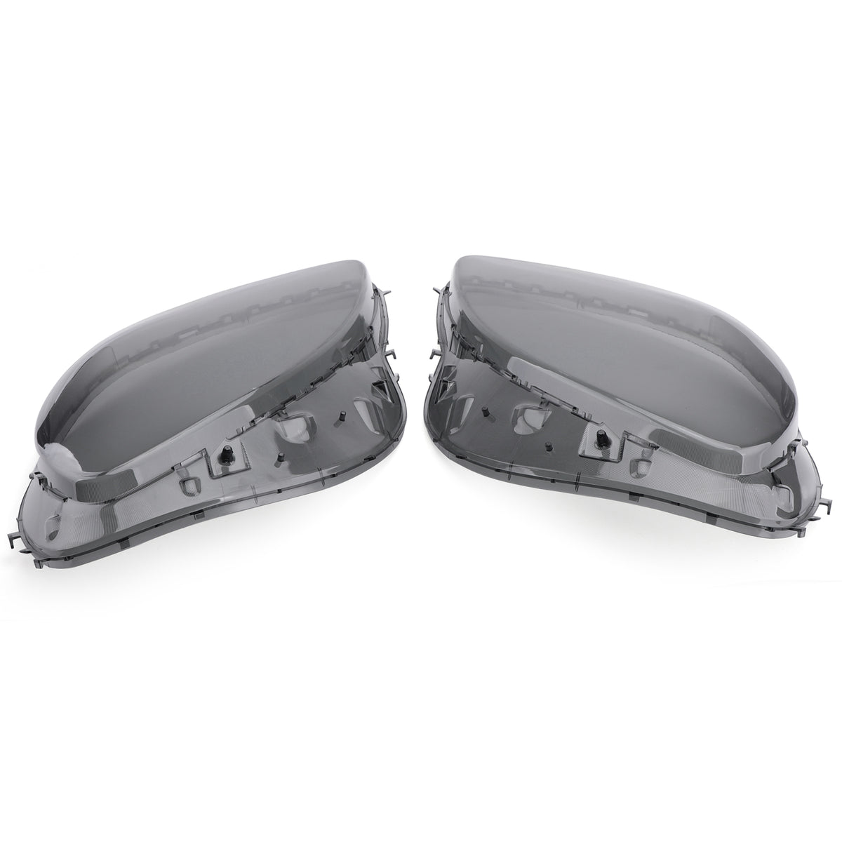 2005-2013 C6 Corvette Headlight Replacement Lens Driver Passenger L+R PAIR Smoke Generic