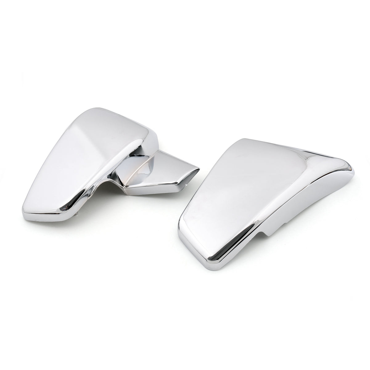 ABS Battery Side Covers For Honda VT600 Shadow VLX600 Deluxe 1999-2007 Chrome