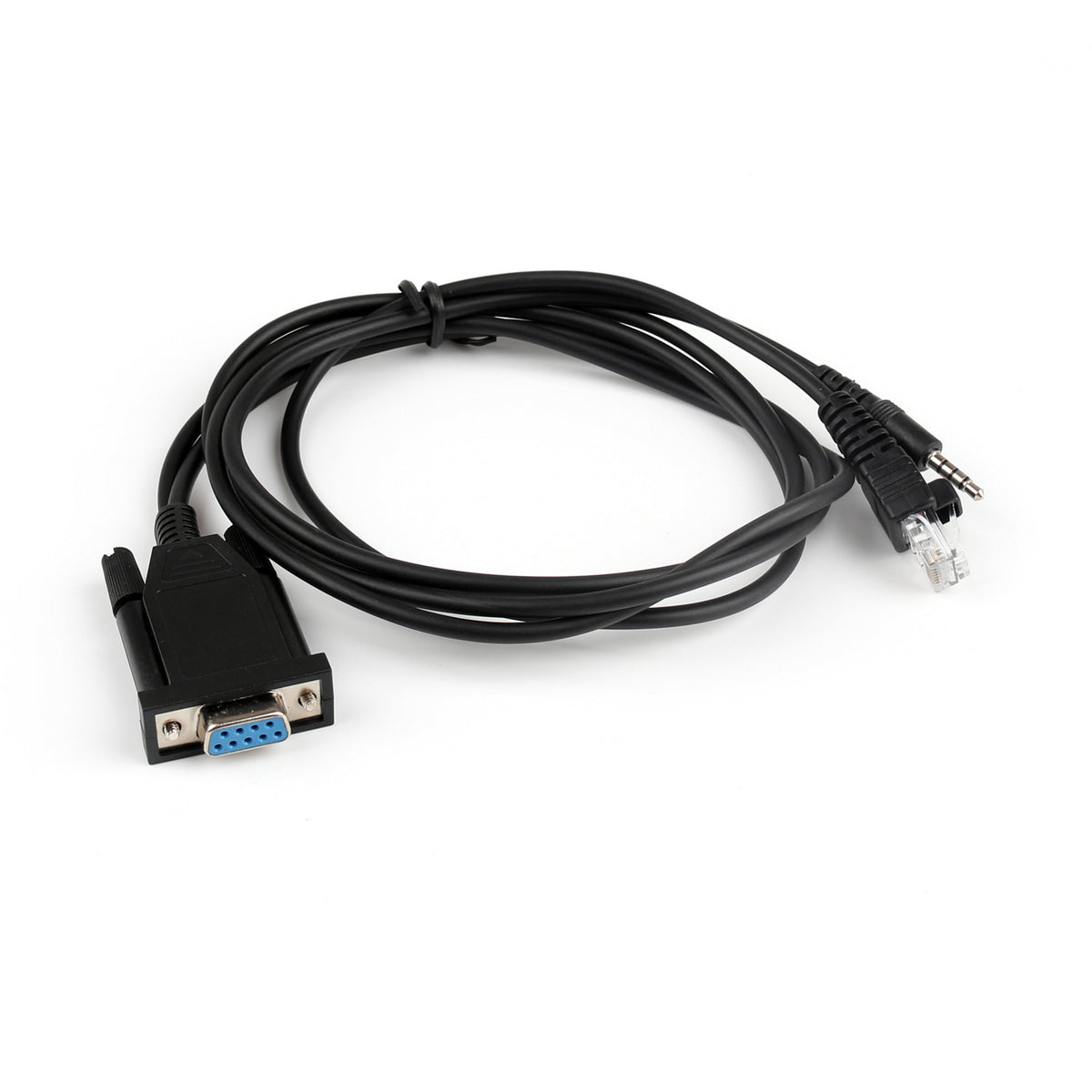 5Pc 2 in 1 Programming Cable For Yaesu/Vertex VX-2000 VX-2100/2200/VX-300 VX-400