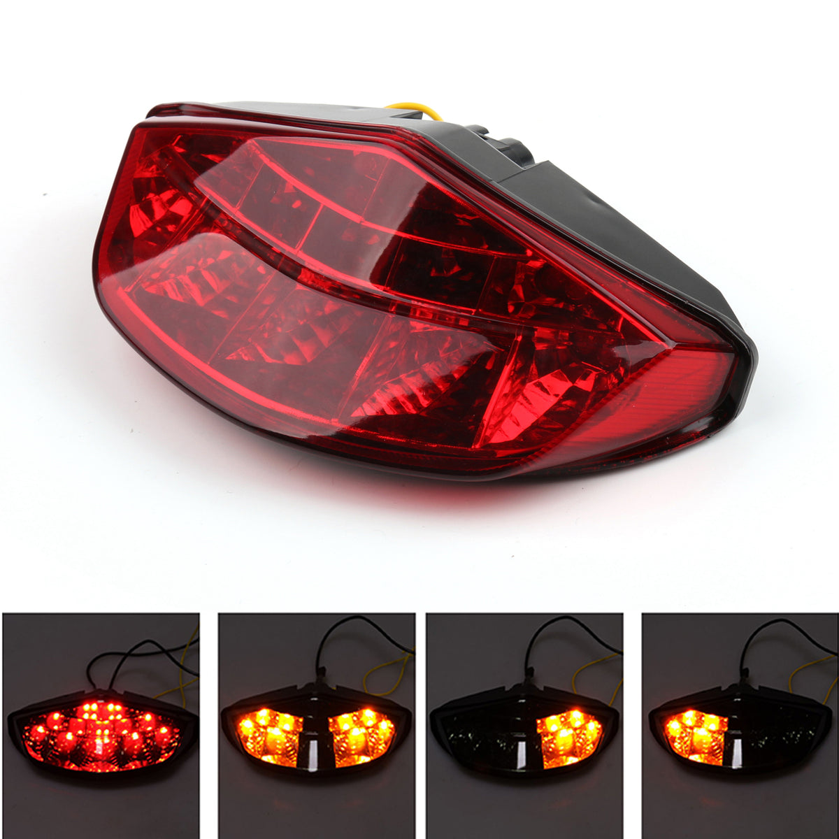 Integrated LED Tail Light Turn signals For DUCATI Monster 659 696 795 796 1100