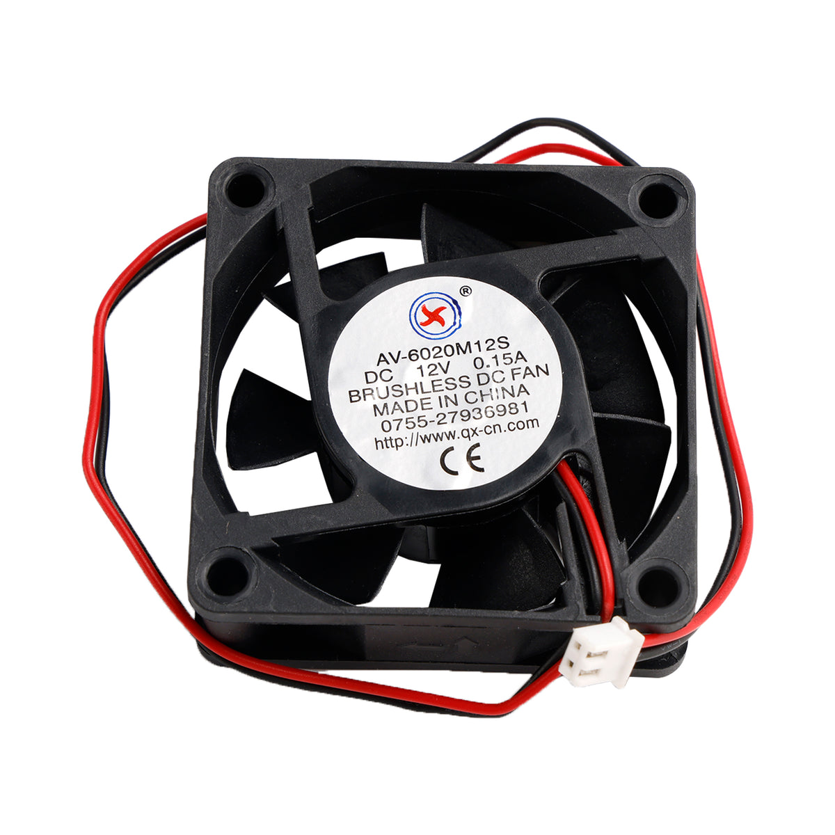4Pcs DC Brushless Cooling PC Computer Fan 12V 6020s 60x60x20mm 0.15A 2 Pin Wire