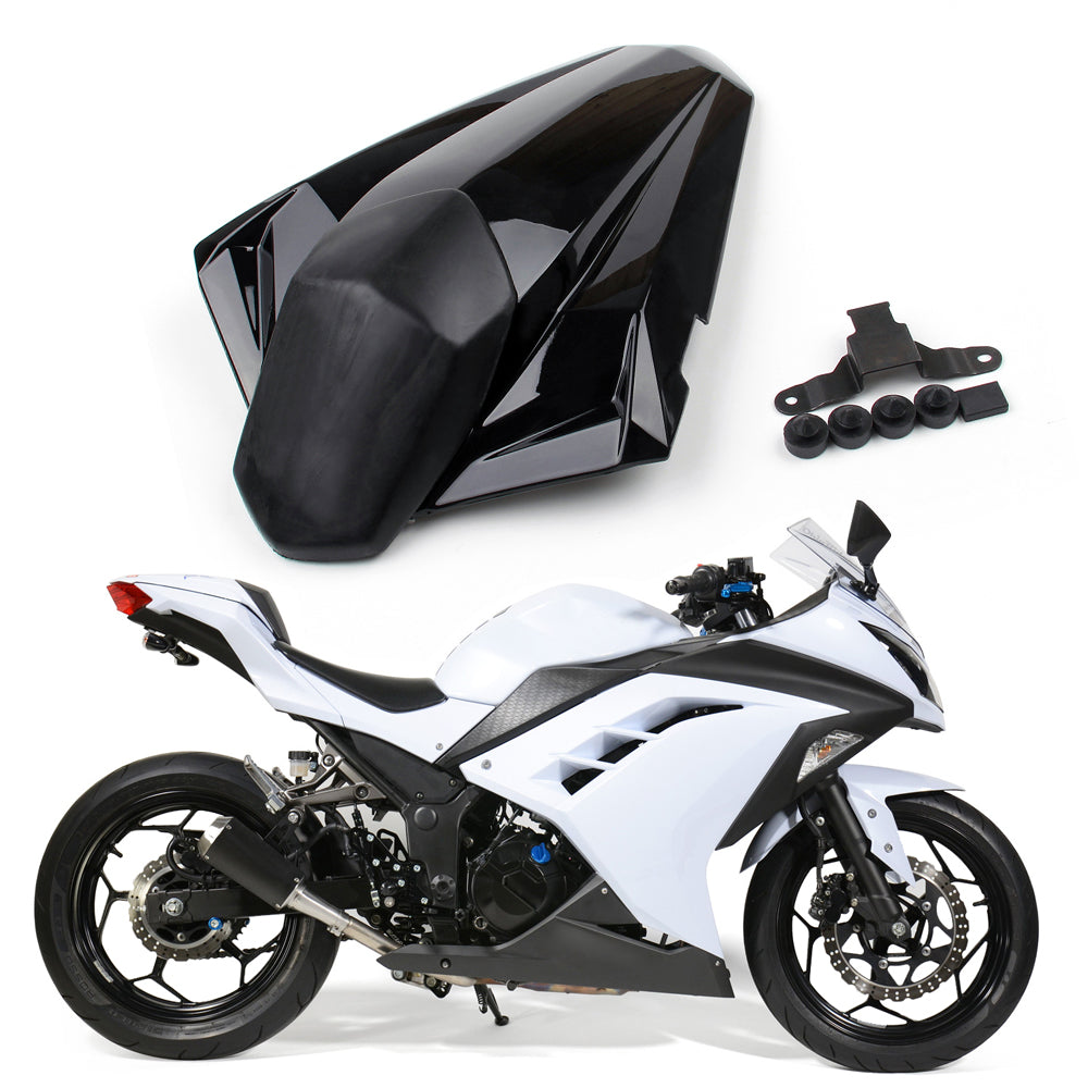 Rear Seat Cover cowl Fit For Kawasaki Ninja 300R / EX300R 2013-2024 Black