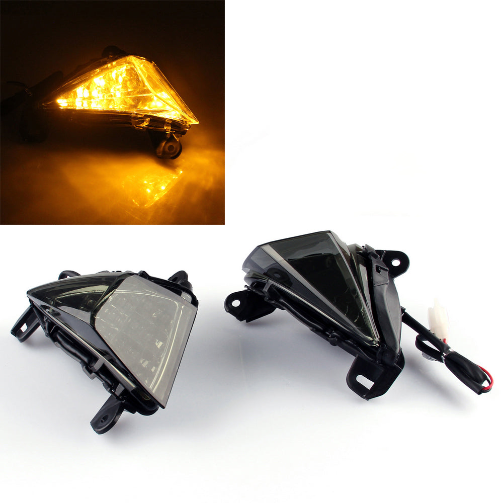 2006-2011 Kawasaki ZX14R Front Front LED Turn Signals Blinker Generic