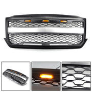 Front Honeycomb Bumper Grille Grill Fit Chevy Silverado 1500 2016-2018