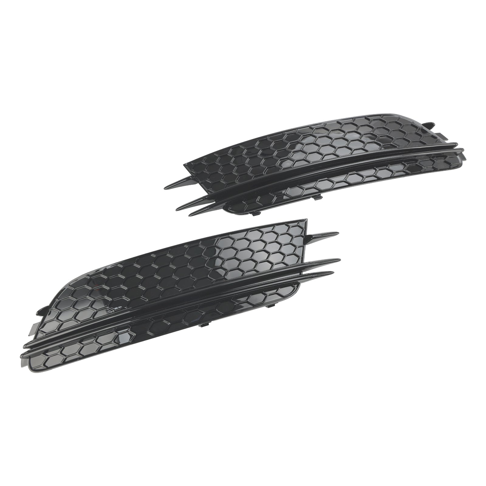 2012-2015 Audi A6 4G C7 2PCS Front Fog Light Cover Bezel Grille Grill